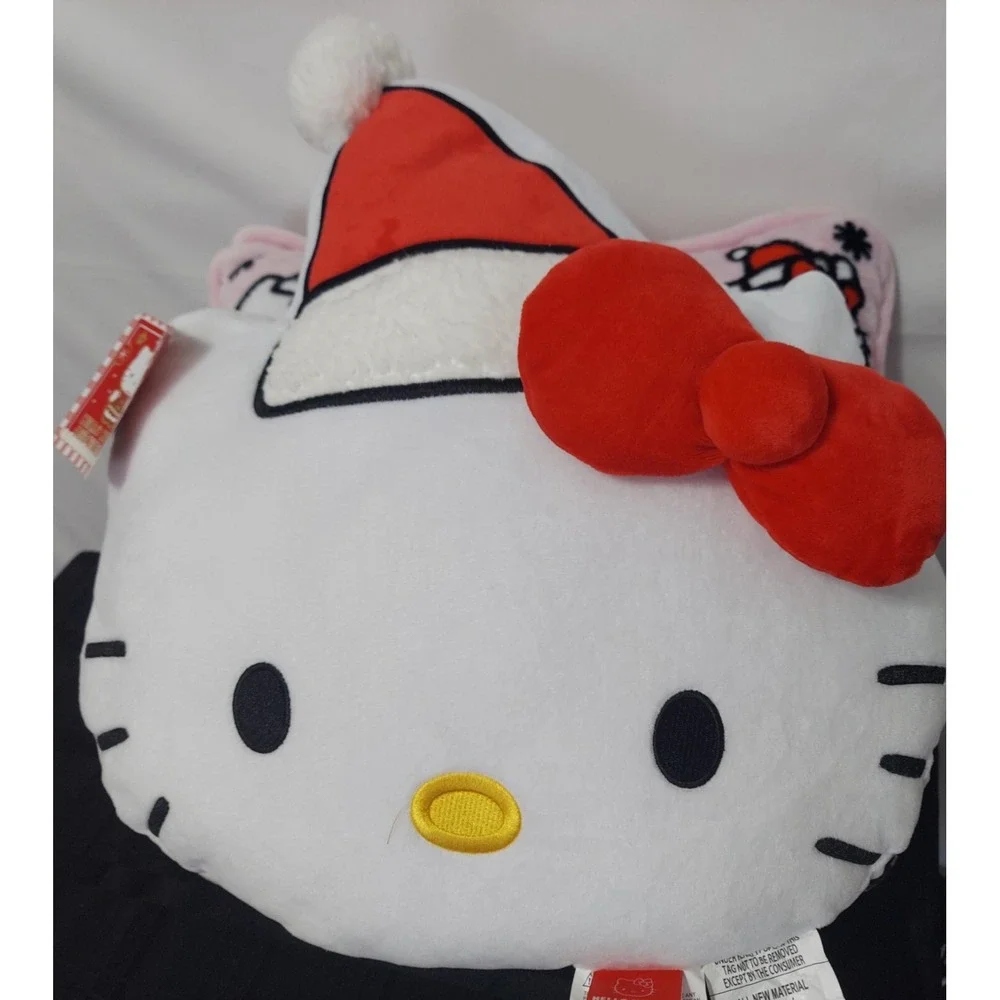 NEW Hello‎ Kitty 2 Pack Decorative Pillows Sanrio Christmas